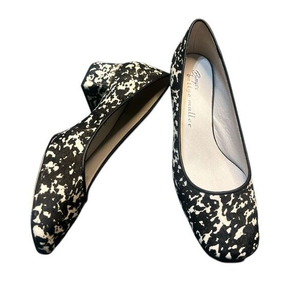 Bettye Muller Real Calf Hair Block Heel Pumps Size 9 - Picture 2 of 8